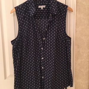 croft & barrow Tops - Anchor blouse tank croft & barrow Tops - Anchor blouse tank
